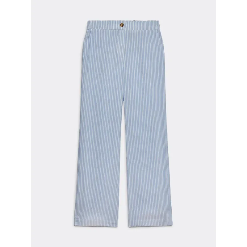 Blauwe Broek met Streepjes | Elena Mirò