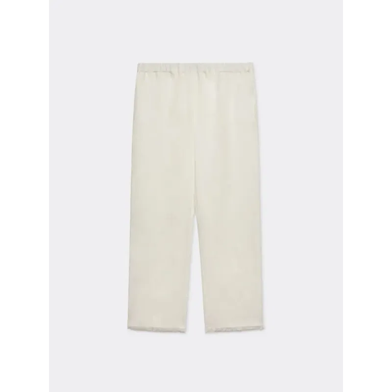 Witte Linnen Broek | Elena Mirò