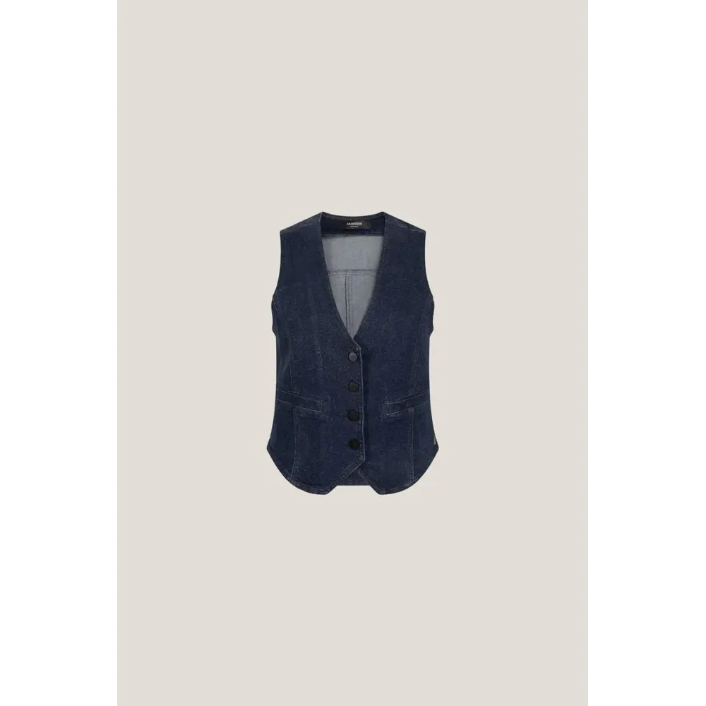 DAWN GILET - DENIM