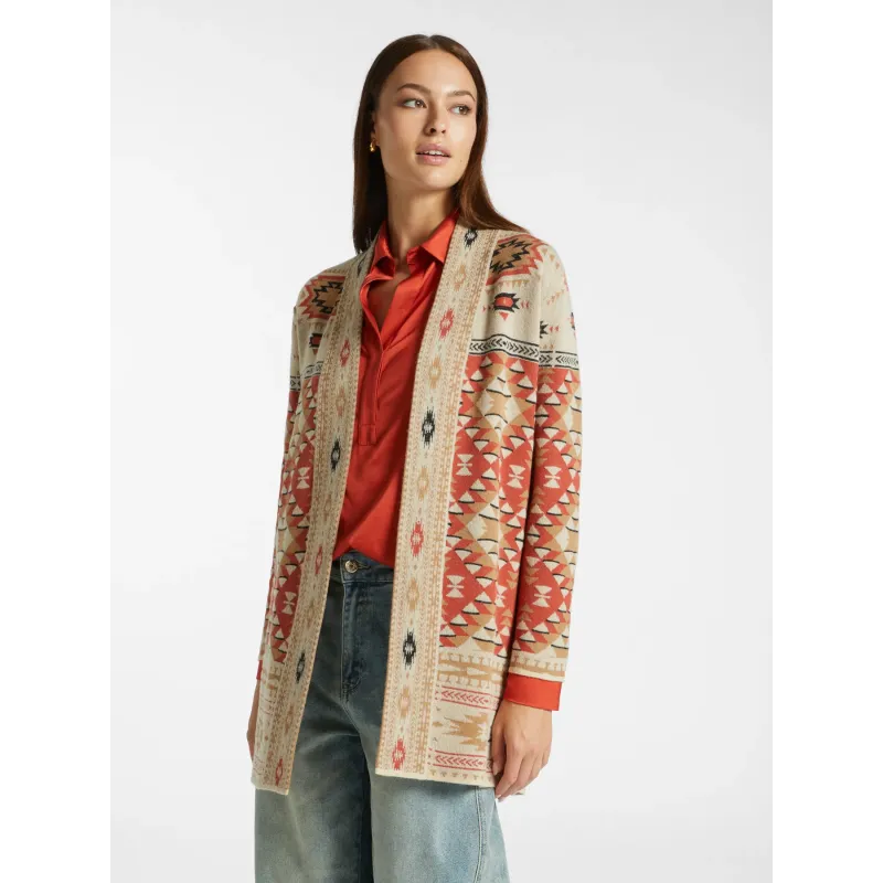 "Aztec Vest - Prachtige kwalitatieve print | Elena Mirò "