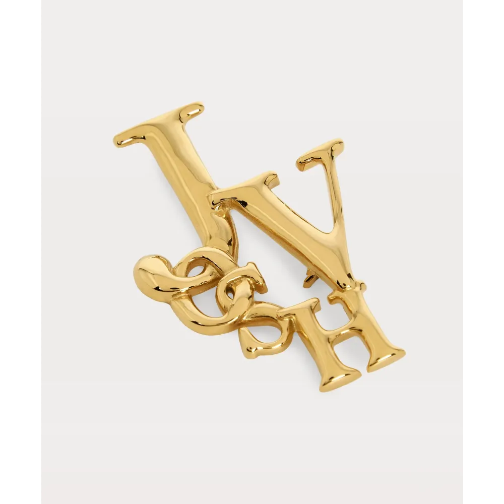 SHEAM Broche in Antique Gold | JOSH V | CHARSCH