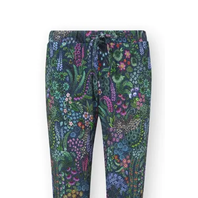 Bobien Lange Broek Querida Donkerblauw