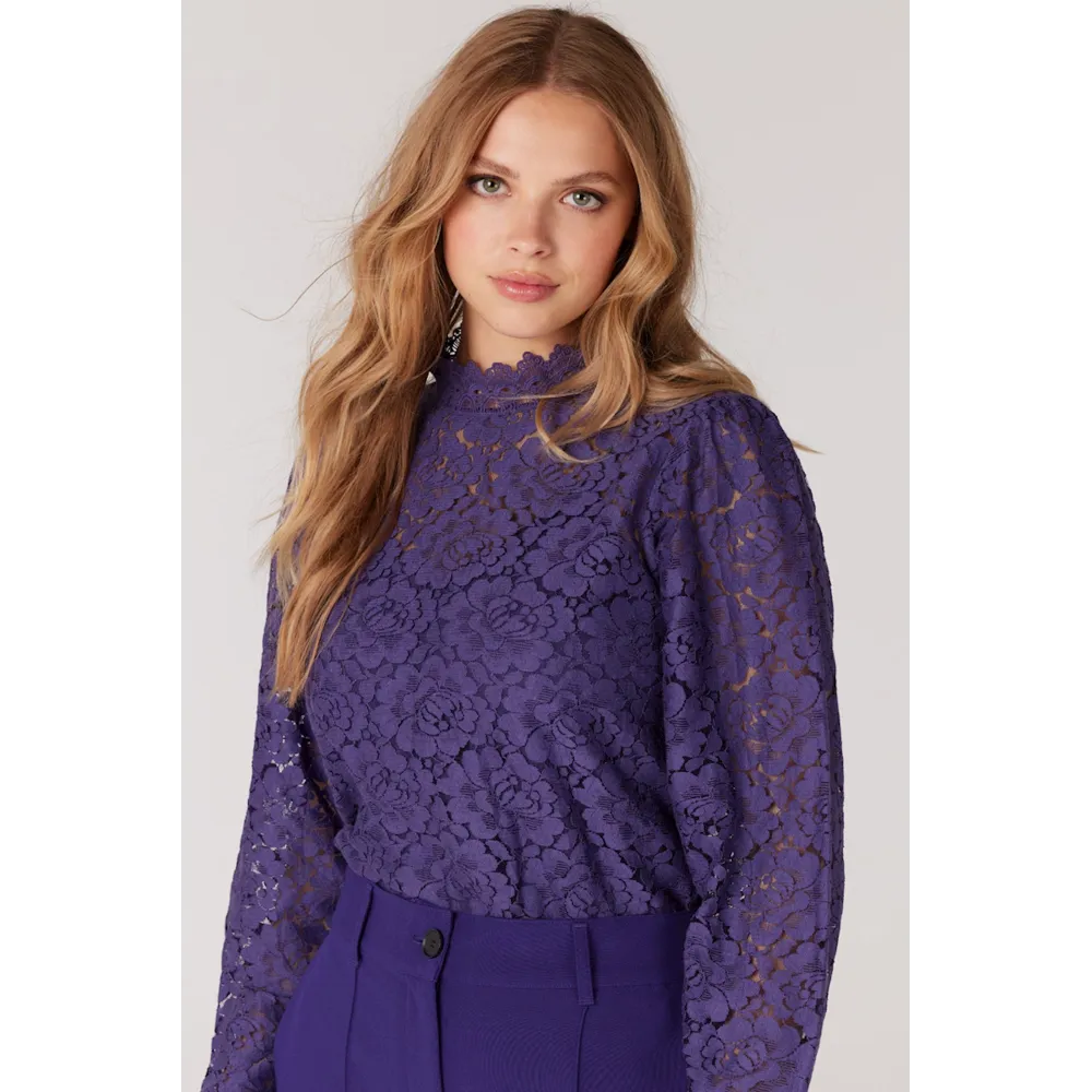 ALINA BLOUSE LACE LONG SLEEVES PAARS