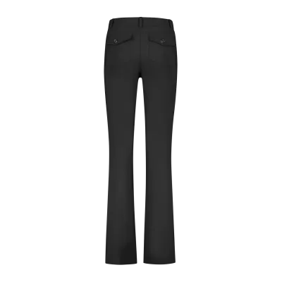 Broek Jef Comfort Zwart - Wide Leg Dames Broek | Helena Hart