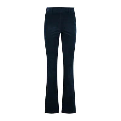 Broek Flair Velvet Marine - Fluwelen Dames Broek | Helena Hart