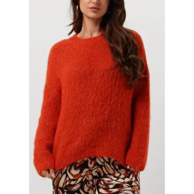 Bobbie Knitwear - Comfortabele Oranje Trui | Amaya Amsterdam