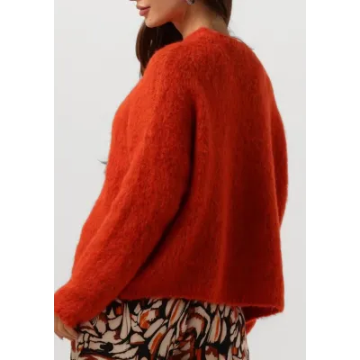 Bobbie Knitwear - Comfortabele Oranje Trui | Amaya Amsterdam