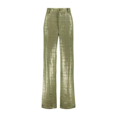 Green Gold Belly Broek | Amaya Amsterdam