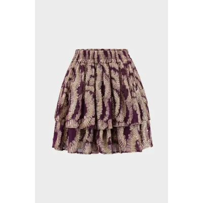 Gold Skirt - Comfortabele rok | Amaya Amsterdam