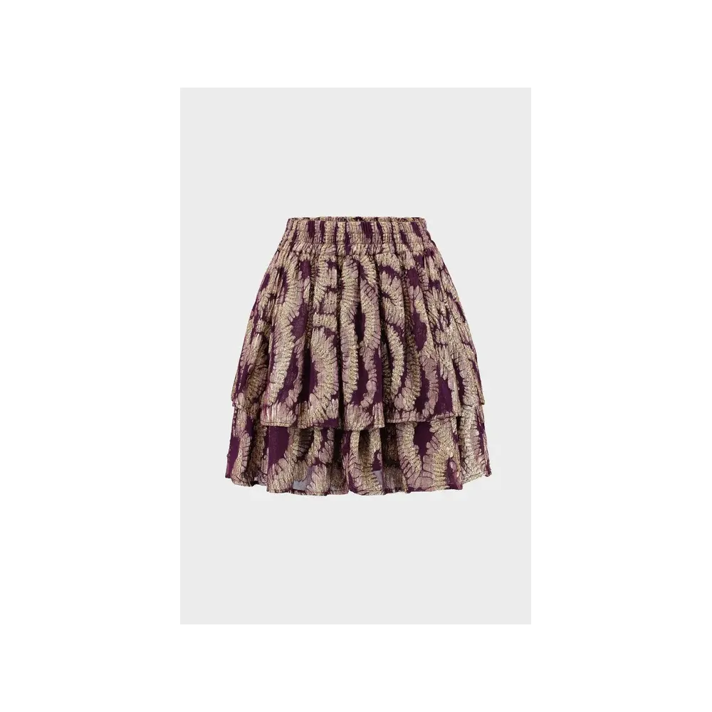 Gold Skirt - Comfortabele rok | Amaya Amsterdam