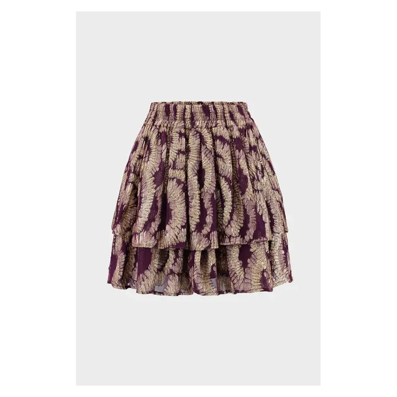 Gold Skirt - Comfortabele rok | Amaya Amsterdam