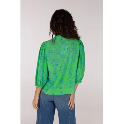 LEONIE BLOUSE - GROEN