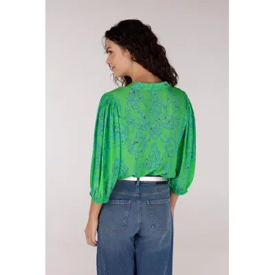 LEONIE BLOUSE - GROEN