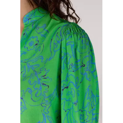 LEONIE BLOUSE - GROEN