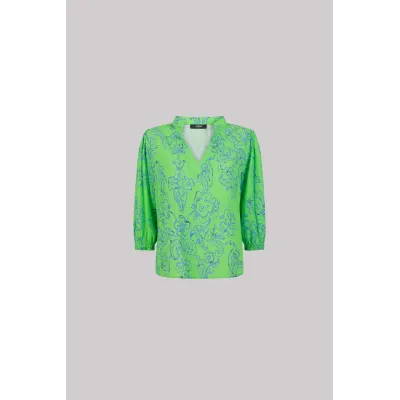 LEONIE BLOUSE - GROEN