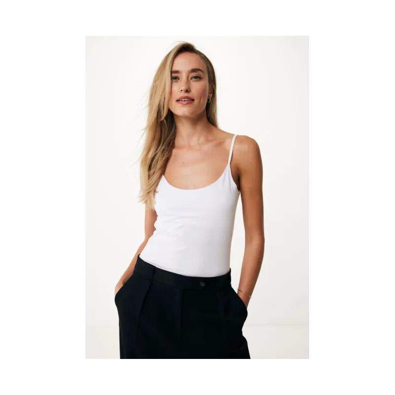 CHANTAL Basic singlet White