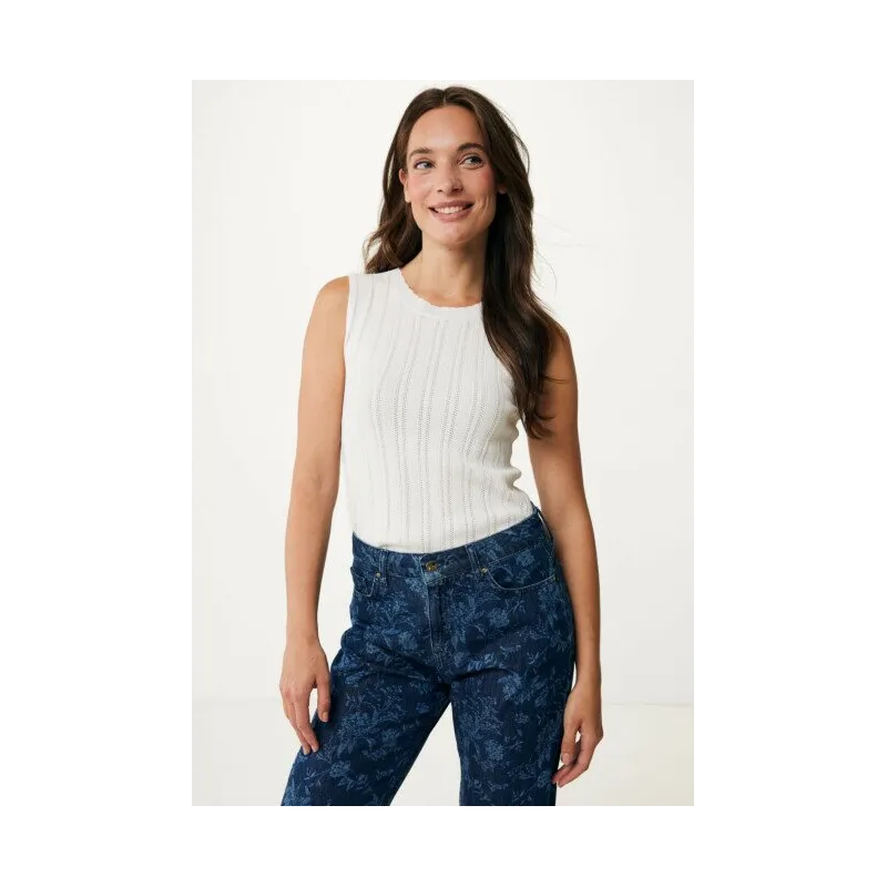 Lily Classic Ajour Top Off White