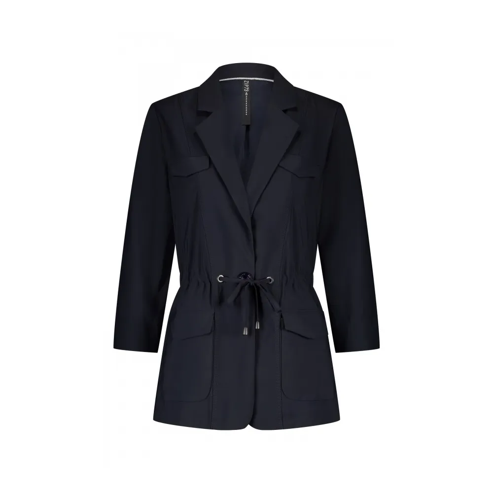 Blazer Drawstring Navy