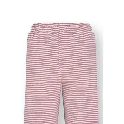 Britta Lange Broek Little Sumo Stripe Lila