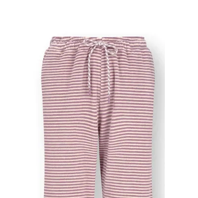 Britta Lange Broek Little Sumo Stripe Lila