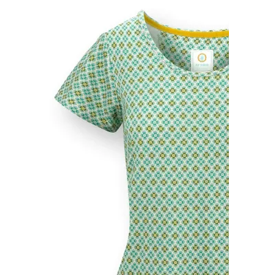 Tilly Top Korte Mouw Mojo Groen