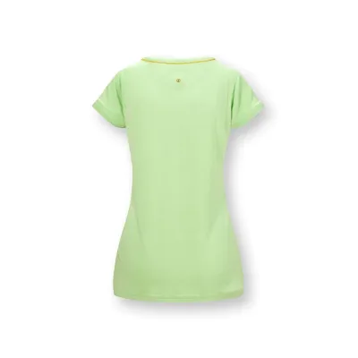 Toy Top Korte Mouw Solid Groen