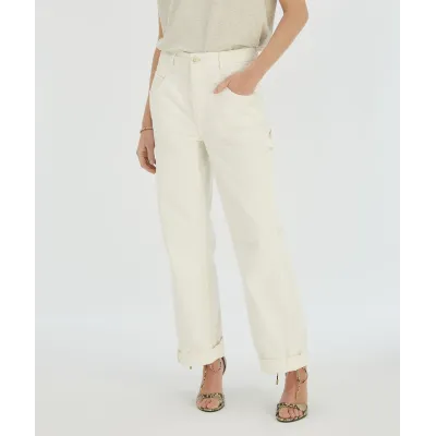 MOSE wide leg jeans - light ecru