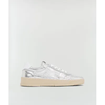 WINONA metallic sneakers van leer - silver