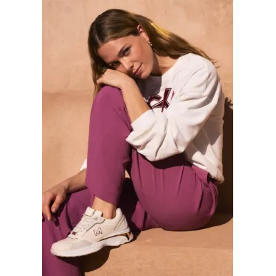Broek Straight Leg Medium Mauve