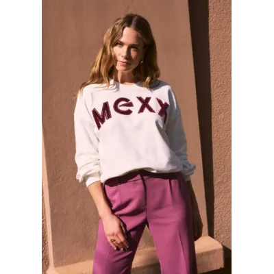 Broek Straight Leg Medium Mauve