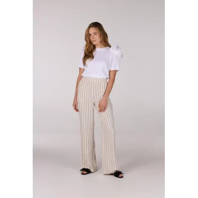 ROZEMARIJN BROEK - OFF WHITE