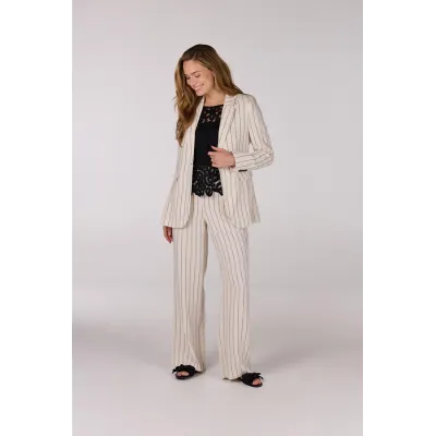 LILOU TOP - ZWART