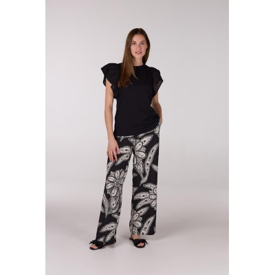 FELIPA TOP - ZWART
