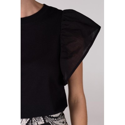 FELIPA TOP - ZWART