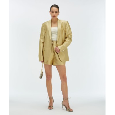 DANEA boyfriend blazer - dull gold