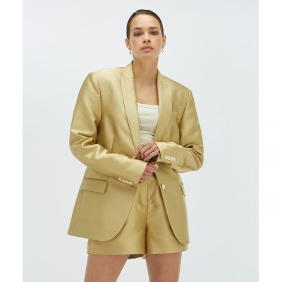 DANEA boyfriend blazer - dull gold
