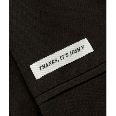 MICHELLE straight fit blazer - black
