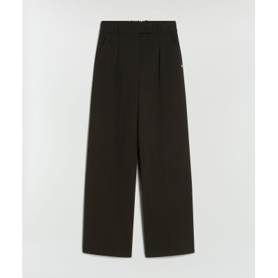 MIES high waisted wide leg pantalon - black