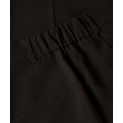 MIES high waisted wide leg pantalon - black