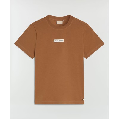 DORIE regular fit T-shirt - chocolate brown