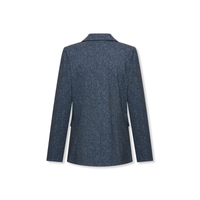 7645TWE - BLAZER ZIGGY LANO TWEED - MARINE