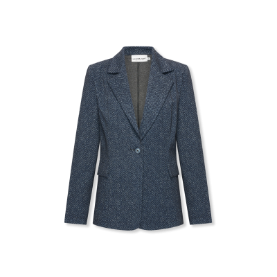 7645TWE - BLAZER ZIGGY LANO TWEED - MARINE