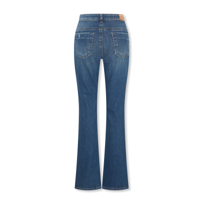 7620 - BROEK FLAIR DENIM - BLUE