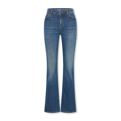 7620 - BROEK FLAIR DENIM - BLUE