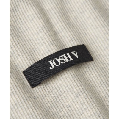 CODY fitted top met logo - ecru melange