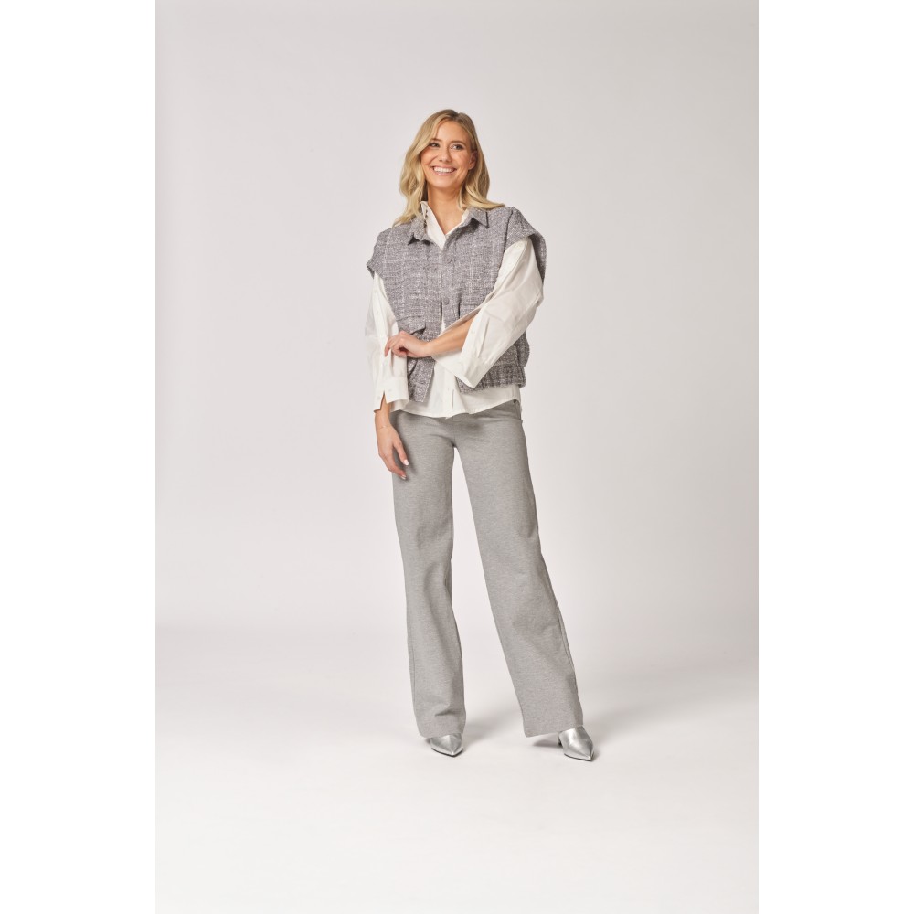 ODELIA MILANO PANTS LIGHT GREY