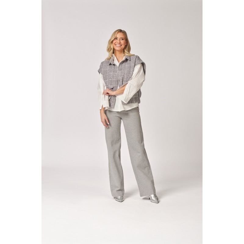 ODELIA MILANO PANTS LIGHT GREY