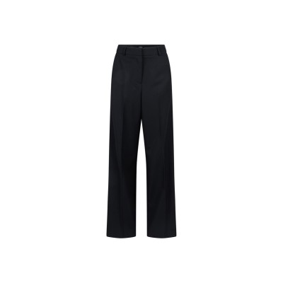 Bridget pantalon met sierbies | Zwart