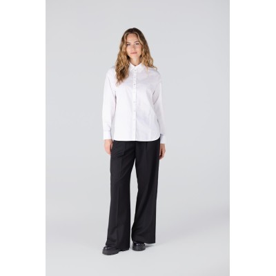 Isabel blouse met rhinestones | Wit