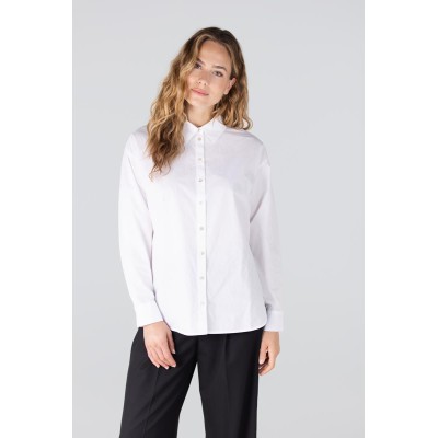 Isabel blouse met rhinestones | Wit